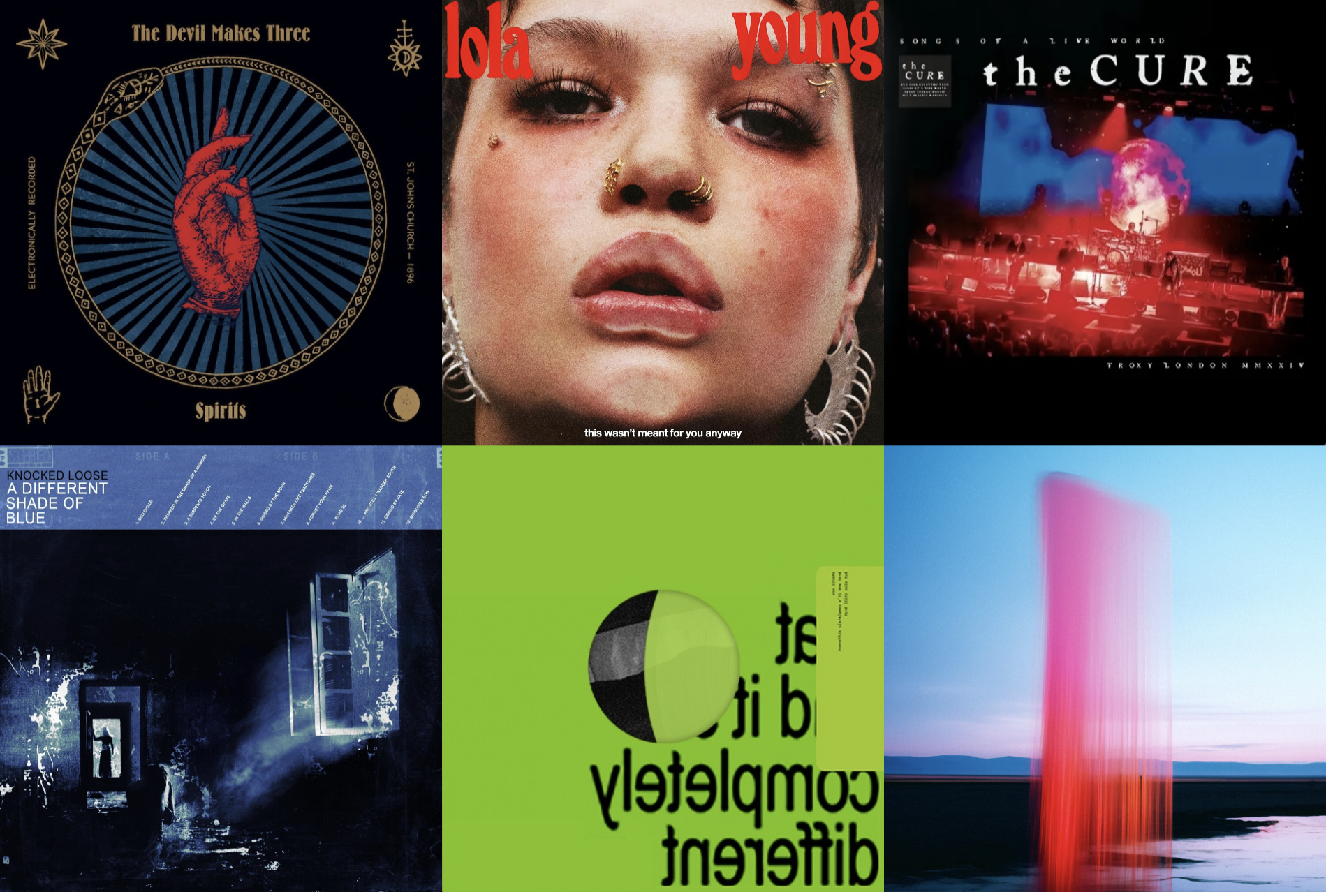 NEW RELEASE FRIDAY: THE DEVIL MAKES THREE, THE CURE, CHARLI